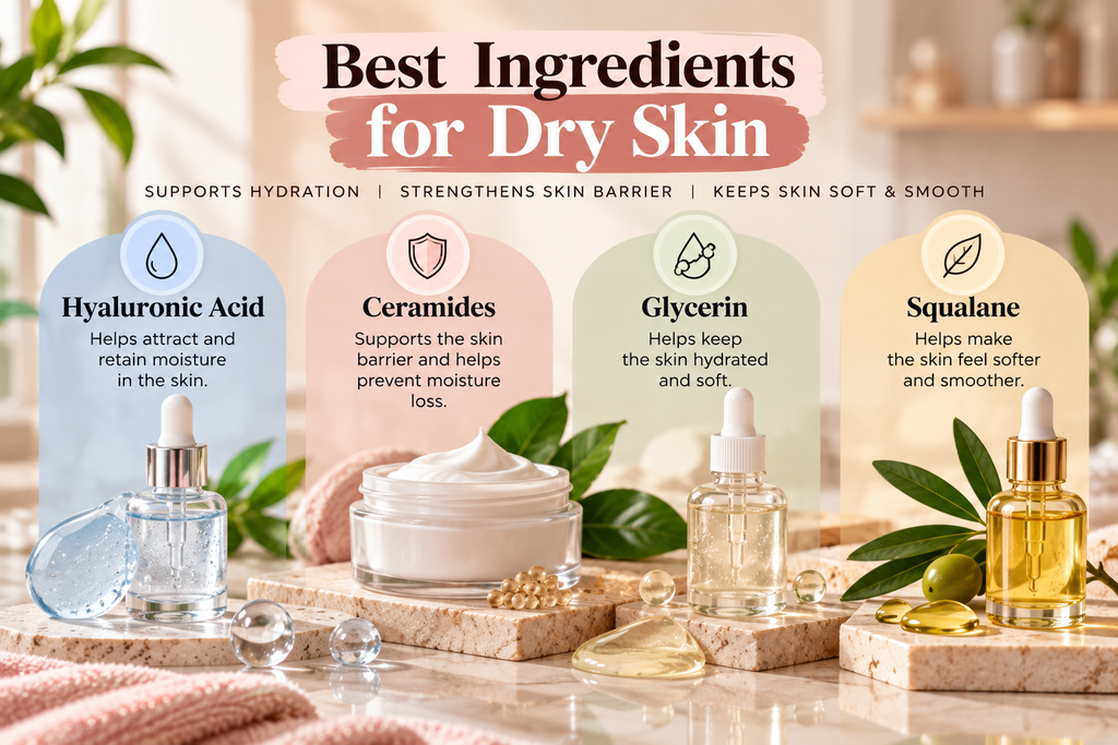 best ingredients for dry skin