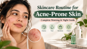 skincare routine for acne prone skin