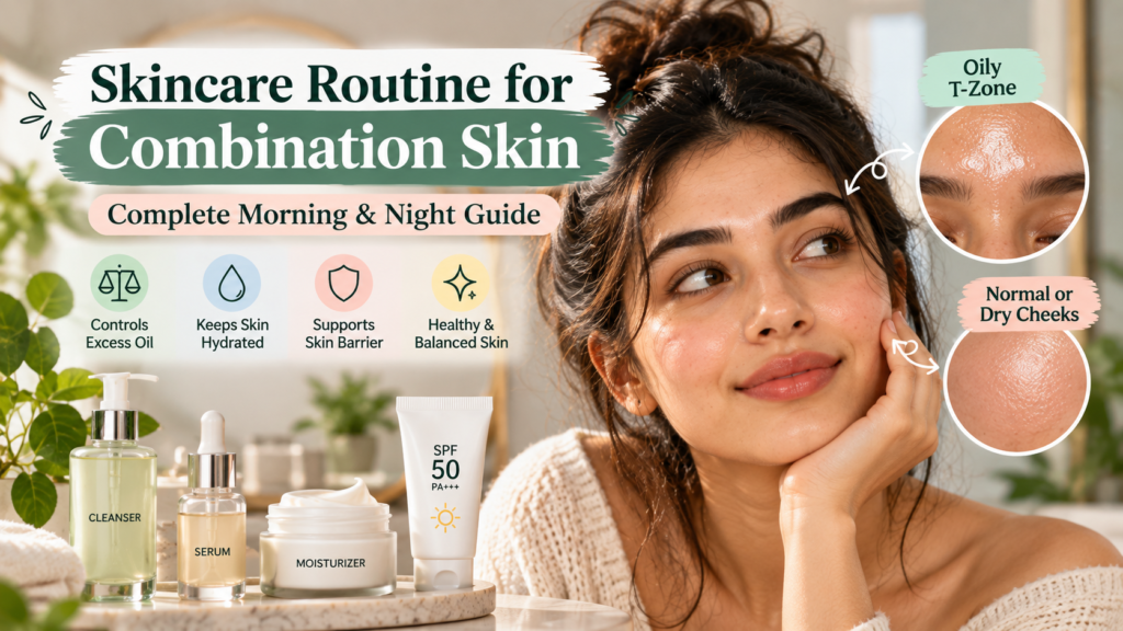 combination skincare routine guide
